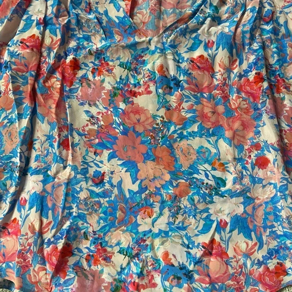 Gilner Farrar Peasant Popover Blouse Top Sz S - Picture 6 of 6